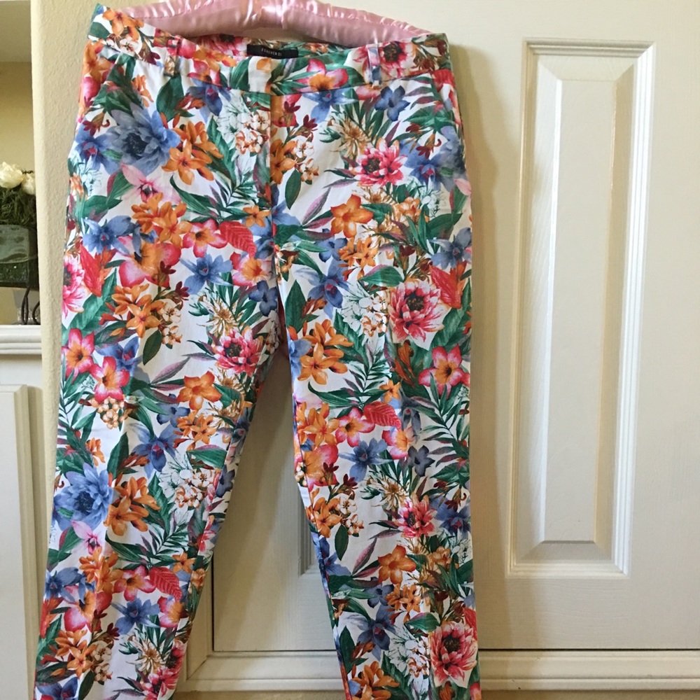 Tropical print pants tropical 🌴